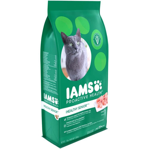IAMS ProActive Health Lively Senior Plus 11 Cat Food 7 lb