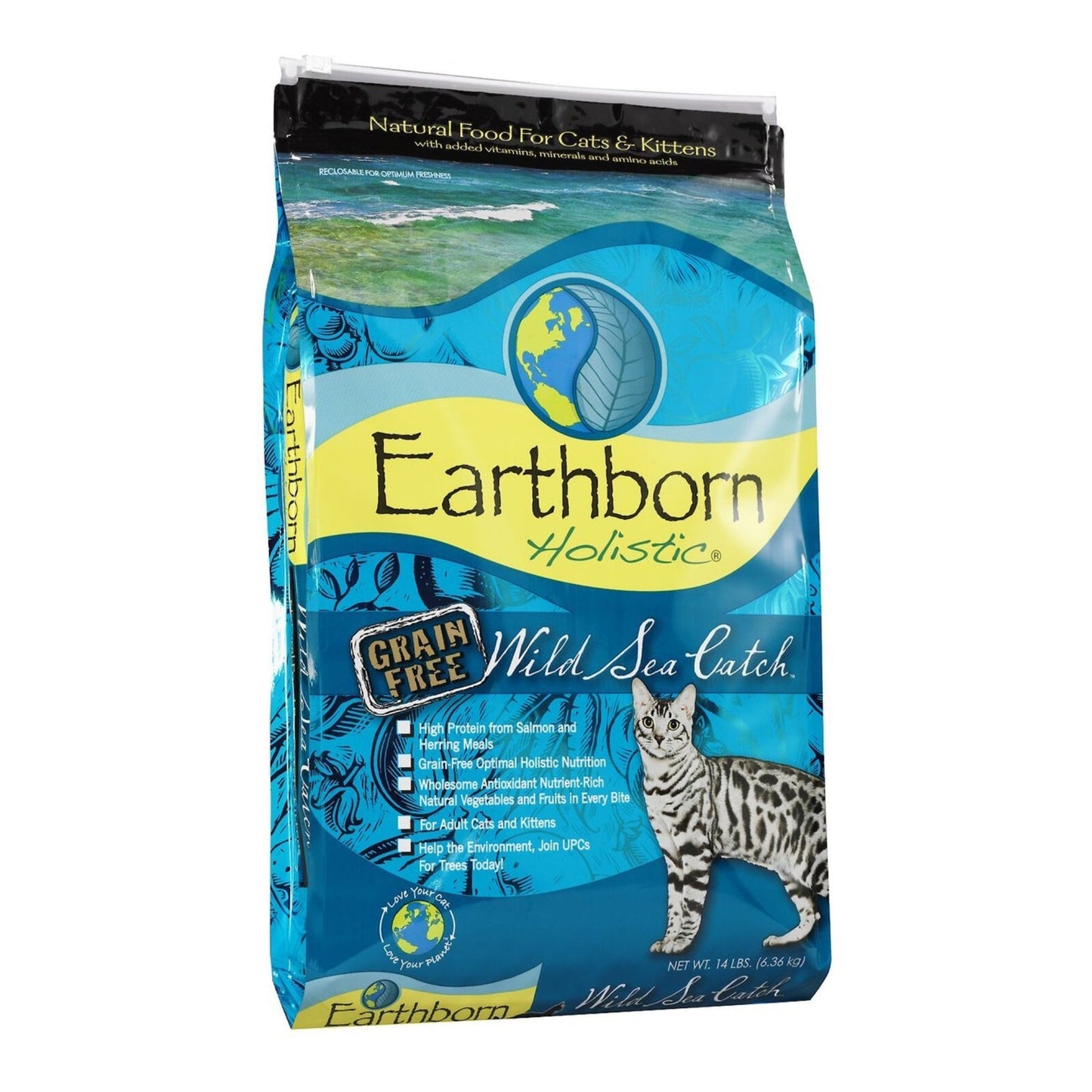 Earthborn Dry Kibble Wild Sea 14Lb