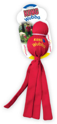 Kong WB1 Large Wubba Dog Toy, Assorted Colors