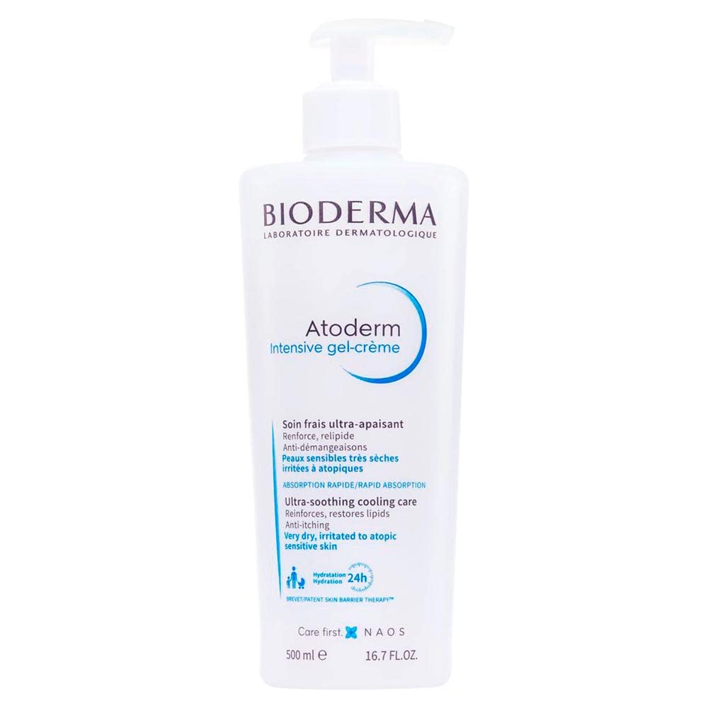 Bioderma - Atoderm Intensive Gel-Cr�me - Body Lotion - Soothing and Moisturizing Body Cream for Sensitive Dry Very Dry to Atopic Skin