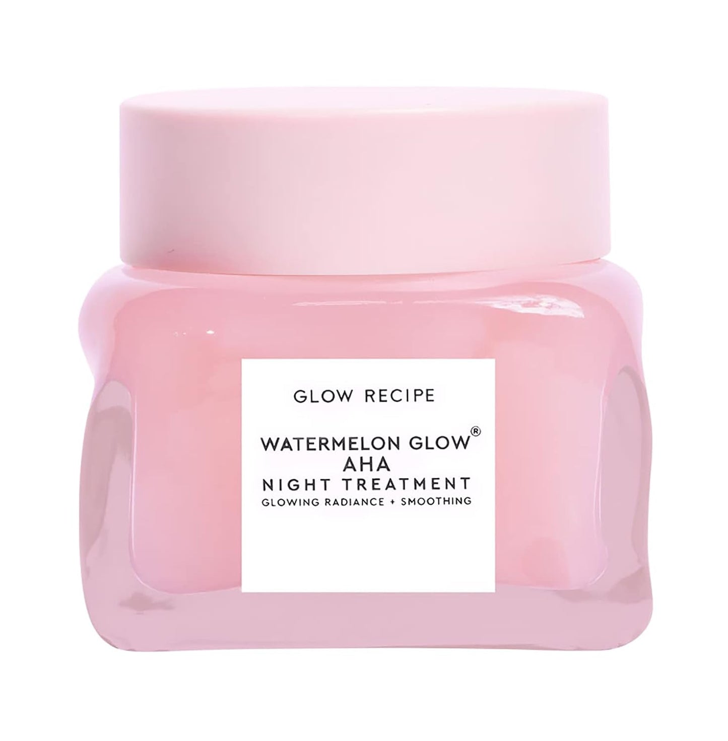 Glow Recipe Watermelon Glow Sleeping Mask - Exfoliating + Anti-Aging Overnight Face Mask w/ AHA, Hyaluronic Acid + Pumpkin Seed Extract for Sensitive Skin - Hydrating Mask (80ml/2.7oz)