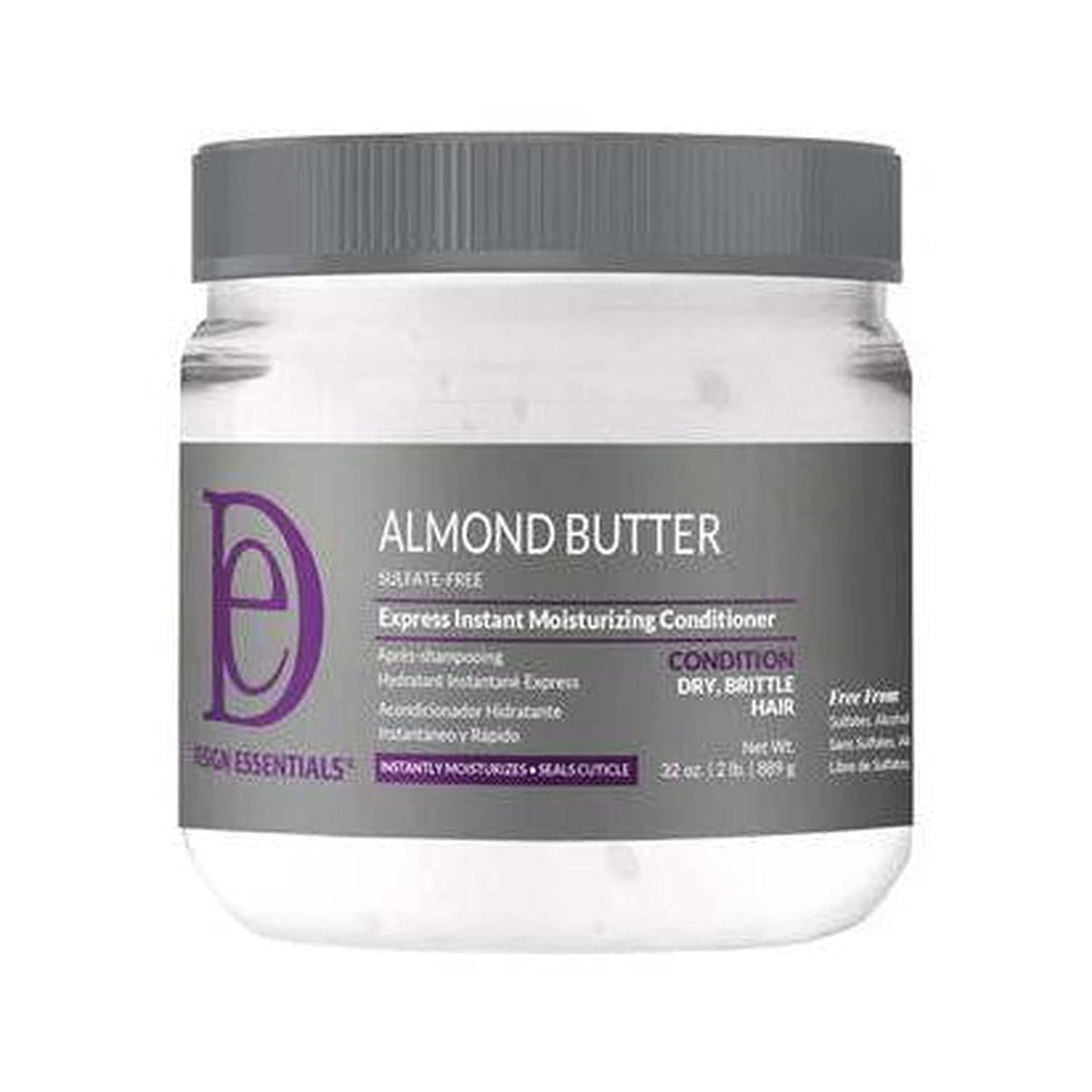Design Essentials Almond Butter Express Instant Moisturizing Conditioner for Dry, Brittle Hair, 11 Ounce (Pack of 1)