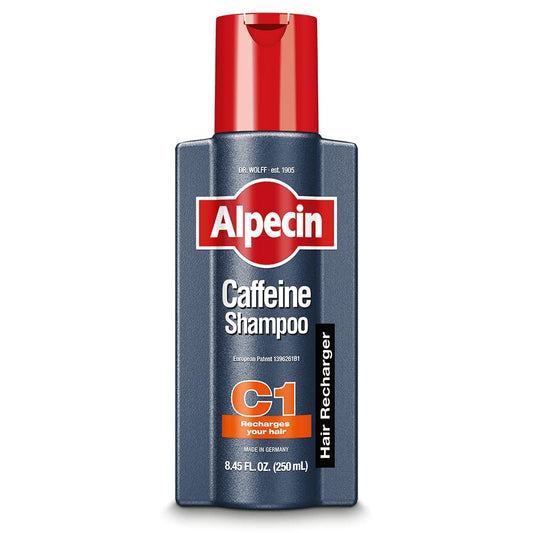 Alpecin C1 Caffeine Shampoo, 8.45 fl oz, Cleanses the Scalp to Promote Natural Hair Growth, Leaves Hair Feeling Thicker and Stronger