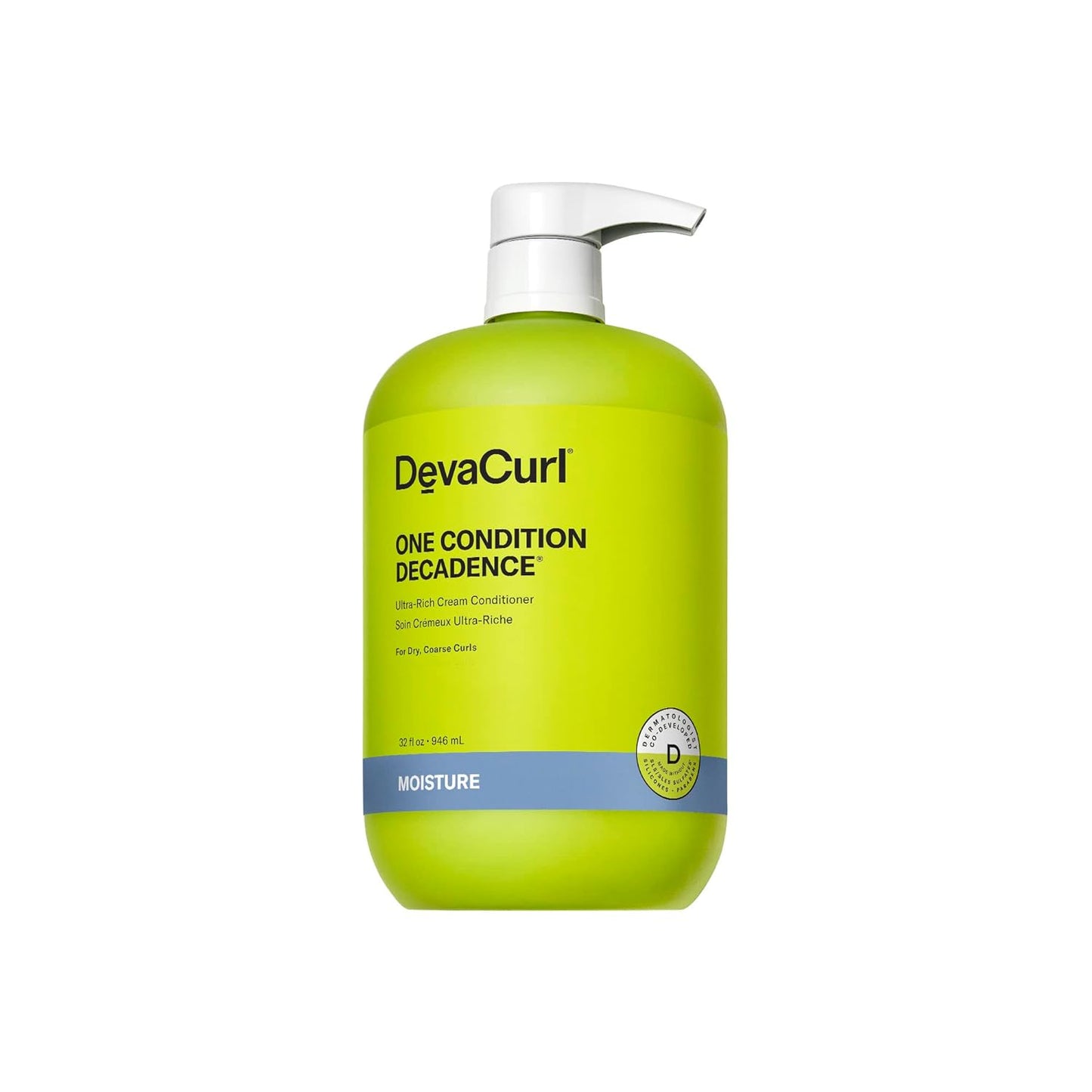 DevaCurl One Condition Decadence Ultra-Rich Cream Conditioner | Fights Tangles | Controls Frizz | Maintains Shine