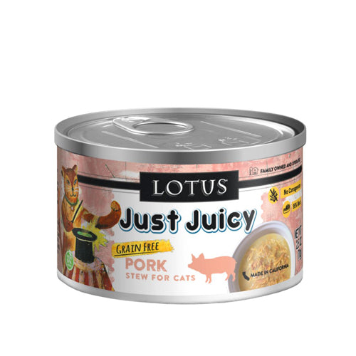 Lotus Cat Just Juicy Pork Stew 2.5Oz