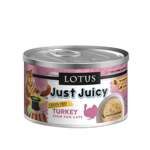 Lotus Cat Just Juicy Turkey Stew 2.5Oz