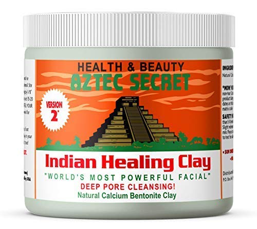 Aztec SecretÐ Indian Healing Clay 1 lb Ð Deep Pore Cleansing Facial & Body Mask Ð The Original 100% Natural Calcium Bentonite Clay Ð New Version 2