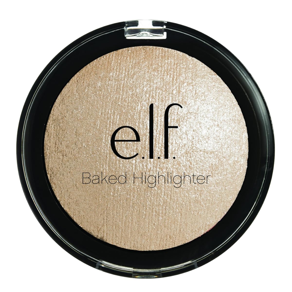e.l.f., Baked Highlighter, Sheer, Shimmering, Hydrating, Blendable, Glides On, Creates a Radiant Glow, Nourishes, Moonlight Pearls, Infused with Vitamin E, Jojoba and Grape Oils, 0.16 Oz