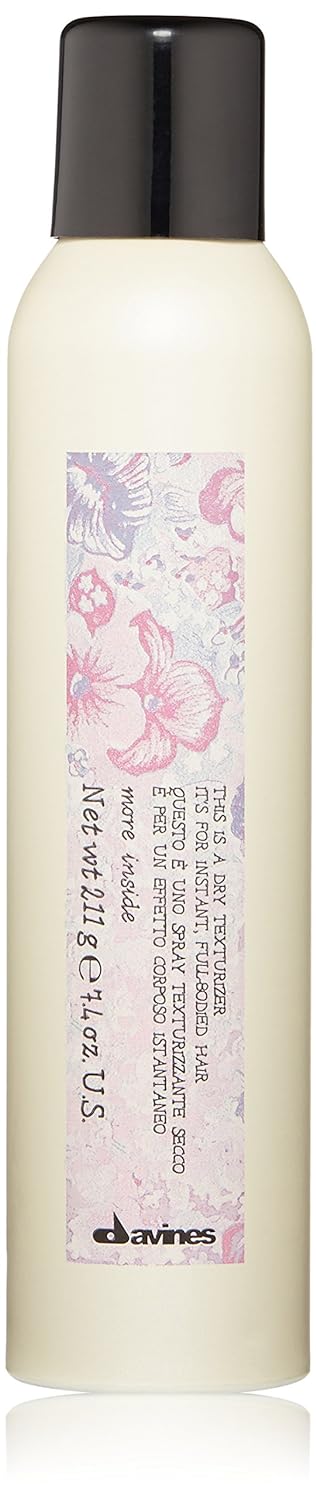 Davines This Is A Dry Texturizer | Texturizing Spray for Full Bodied Hair with Volume, Strong Hold, and Tousled Look | 7.4 oz