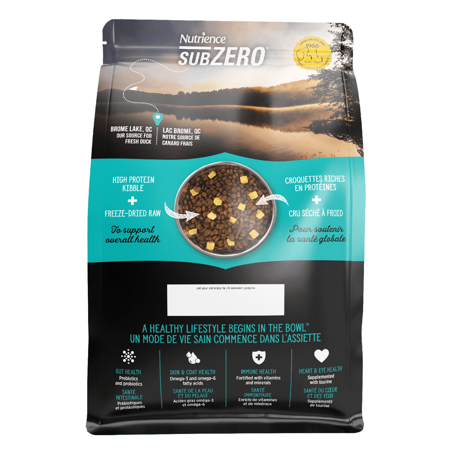 Nutrience Grain Free SubZero Duck & Pear Limited Ingredient Cat Food