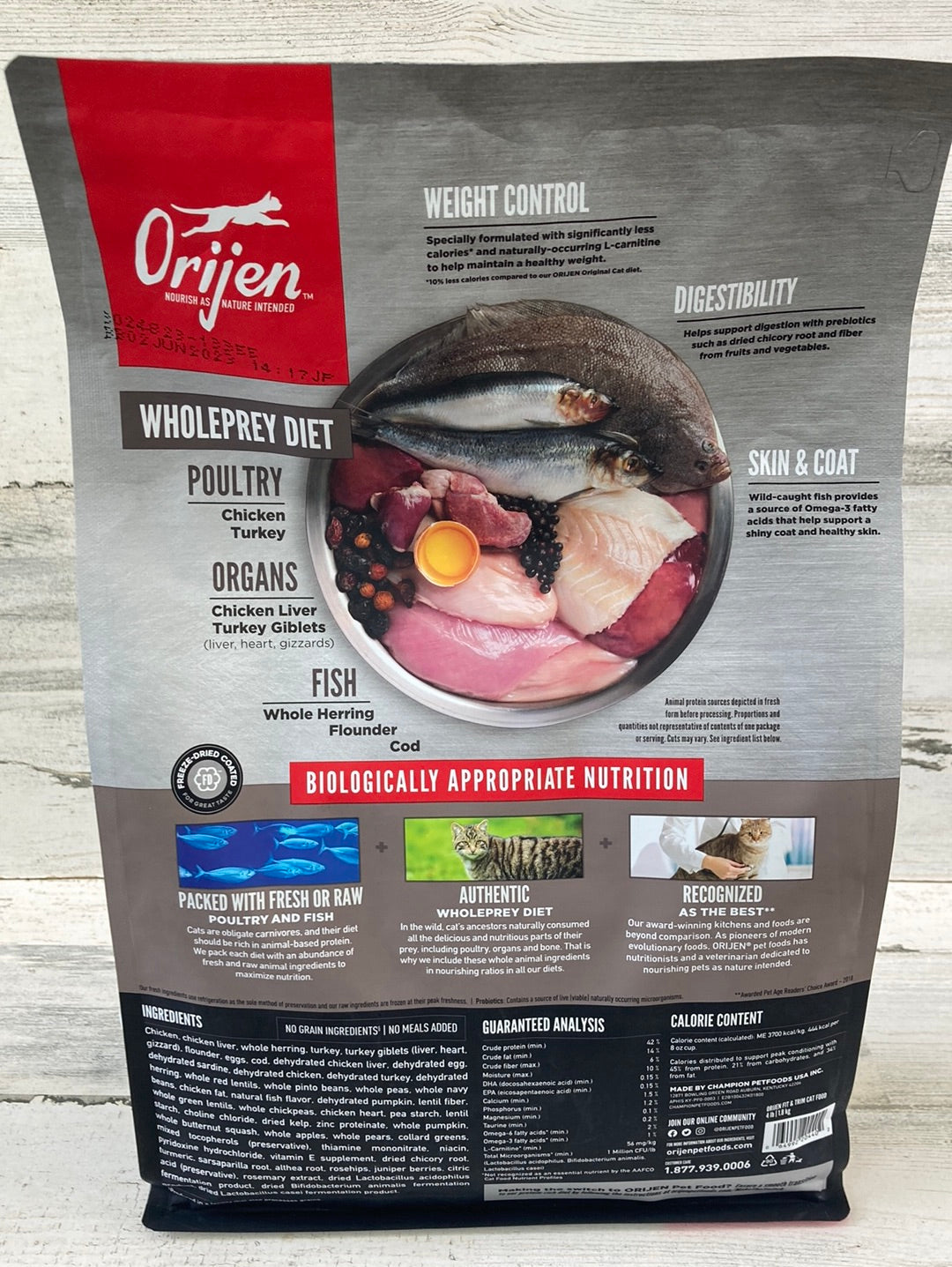 Orijen Fit & Trim Dry Cat Food