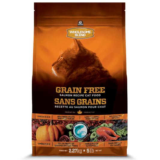Wholesome Blend Cat Food L.I.D. Grain Free Salmon
