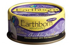 Earthborn Cat Grain Free Chicken Fricatssee 5,5oz (Case of 24)