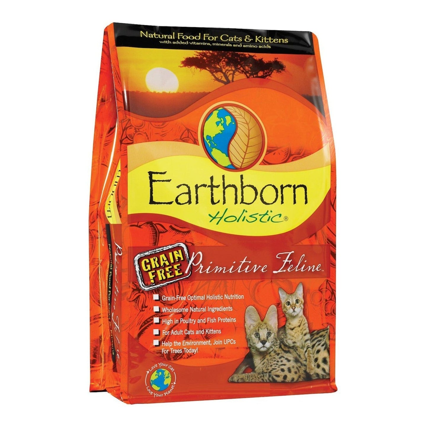 Earthborn Dry Kibble Primitive Cat 5Lb