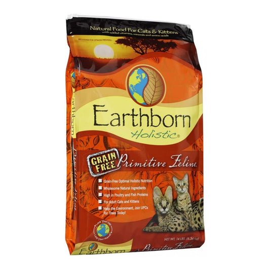 Earthborn Dry Kibble Primitive Cat 14Lb