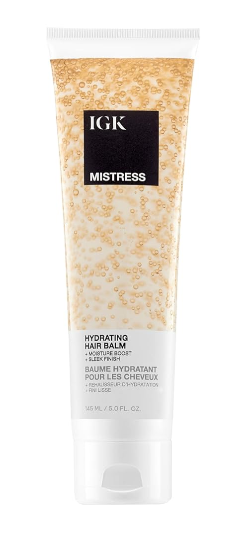 IGK MISTRESS Hydrating Hair Balm | Lightweight + Frizz Control + Shine | Vegan + Cruelty Free |