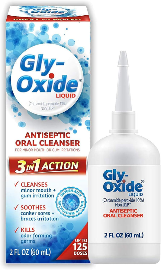 Gly-Oxide Liquid Antiseptic Oral Cleanser -- 2 fl oz