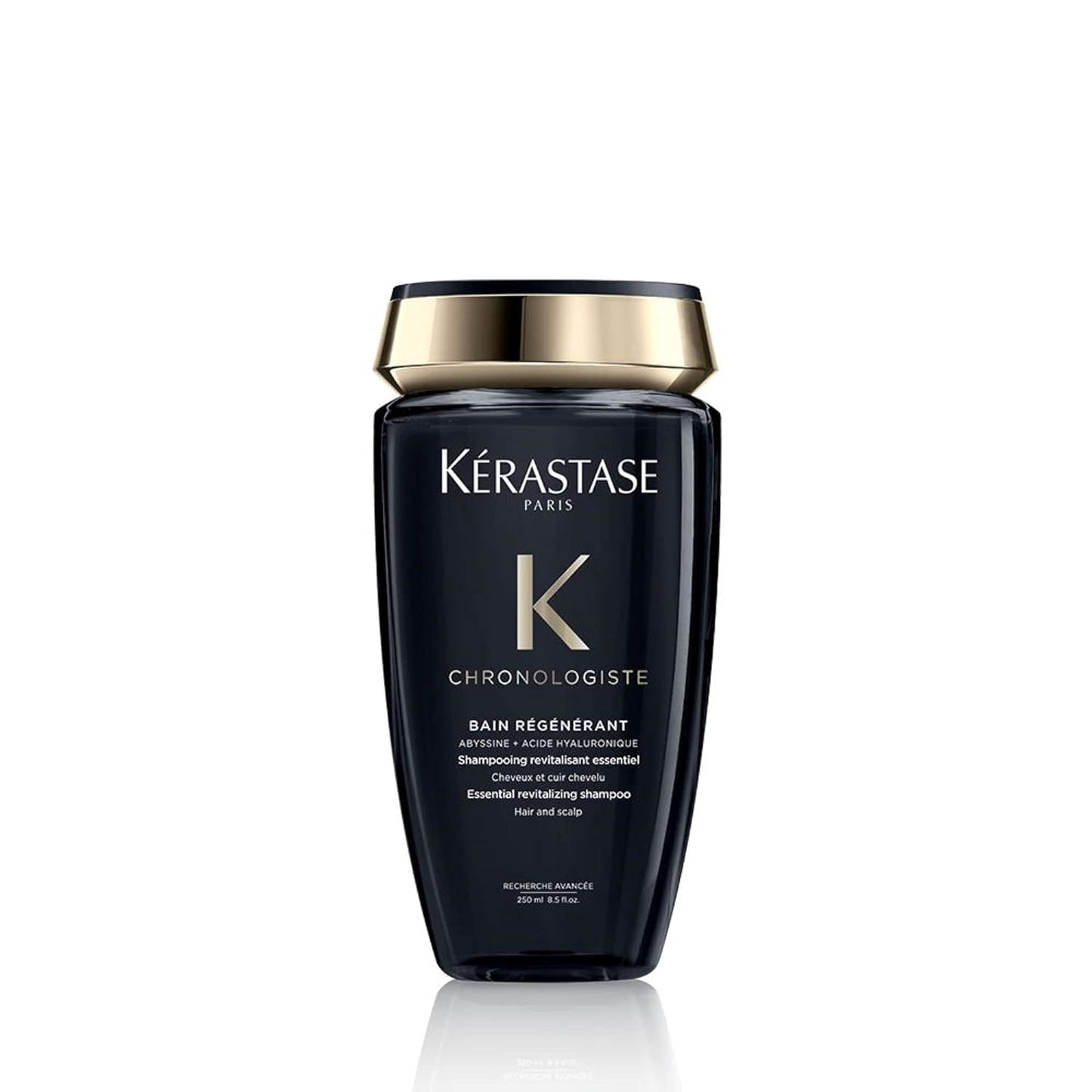 KERASTASE Chronologiste RŽgŽnŽrant Shampoo | Revitalizes Hair & Scalp | With Hyaluronic Acid & Vitamin E | For Dull, Dry, Brittle & Sensitized Hair Types | 8.5 Fl Oz