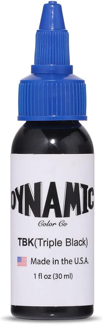 Dynamic Triple Black Ink Bottle 1oz