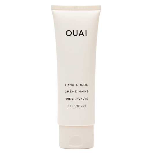 OUAI Hand Cream - Thick, Creamy Balm with Coconut Oil, Murumuru Butter and Shea Butter - Hydrating Moisturizer for Soft Hands - Use Daily to Deeply Nourish Skin (3 Oz)