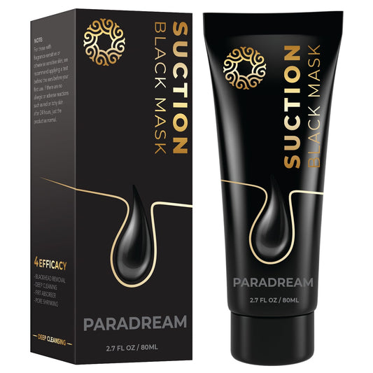 PARADREAM PRO Blackhead Remover Mask, Charcoal Face Mask for Black Head Remover, Blackhead Peel Off Face Mask Pore Cleaner Helps Men & Women Face Skin Care - Gold 80mL (Gold)