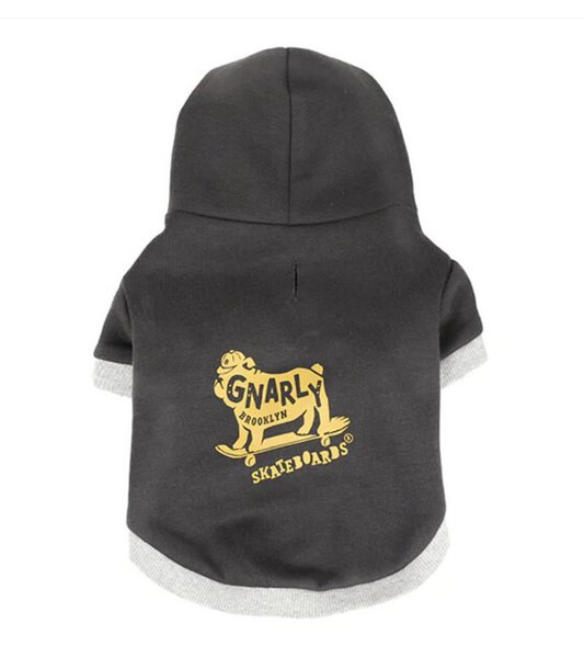 036Pets Hoodie Comfortable Fashionable Durable High Quality Med Size Black NEW