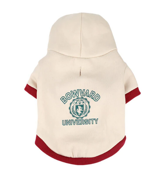 036Pets Hoodie Comfortable Fashionable Durable High Quality Large Size White NEW