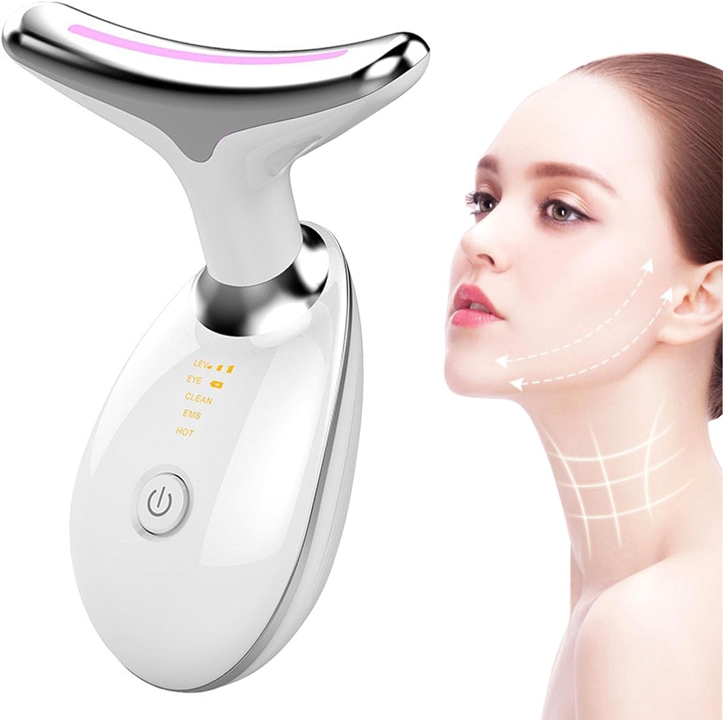 Boleouy Face and Neck Firming Wrinkle Removal Tool_Multifunctional Face Massager Wrinkle Reduction & Skin Tightening Device, Skin Care Tool