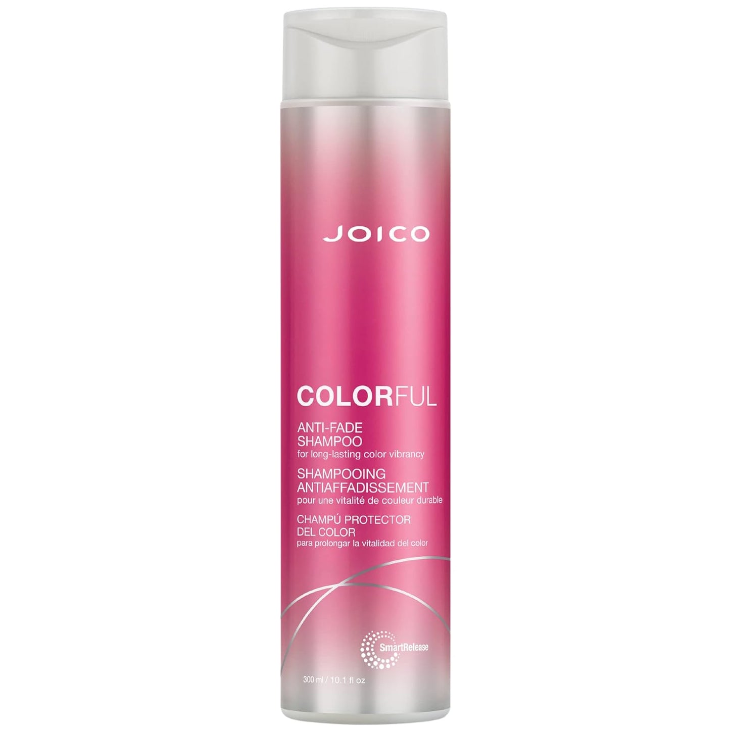 Joico Colorful Anti-Fade Shampoo | For Color-Treated Hair | Preserve Hair Color & Vibrancy Long-Term | Boost Shine & Reduce Breakage | Sulfate Free | With Camellia Oil & Pomegranate Extract