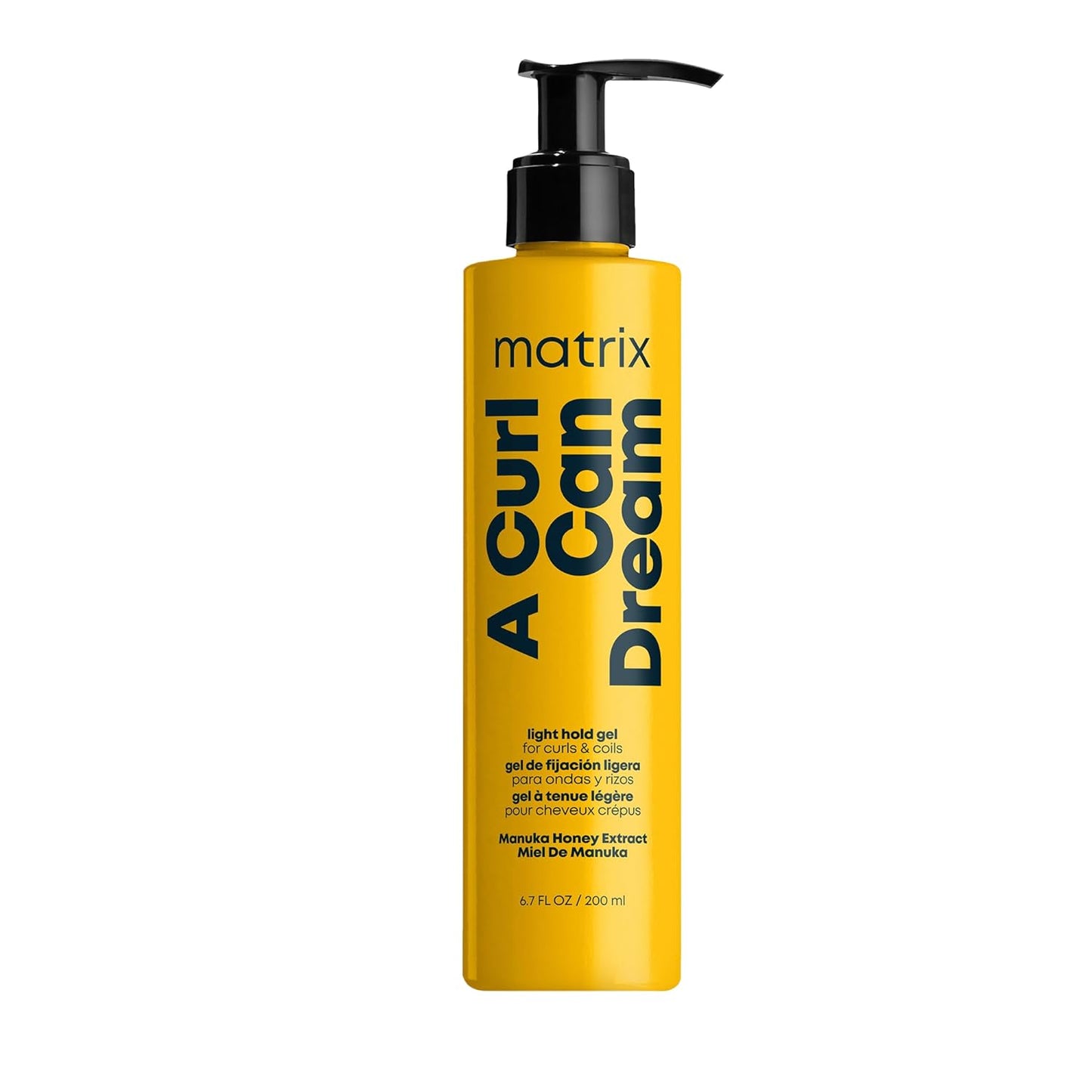 Matrix A Curl Can Dream Light Hold Gel | Defines Curls Without Flaking or Crunch | For Curly & Coily Hair | Silicone, Sulfate & Paraben Free | Salon Styling | Packaging May Vary | 6.7 Fl. Oz.