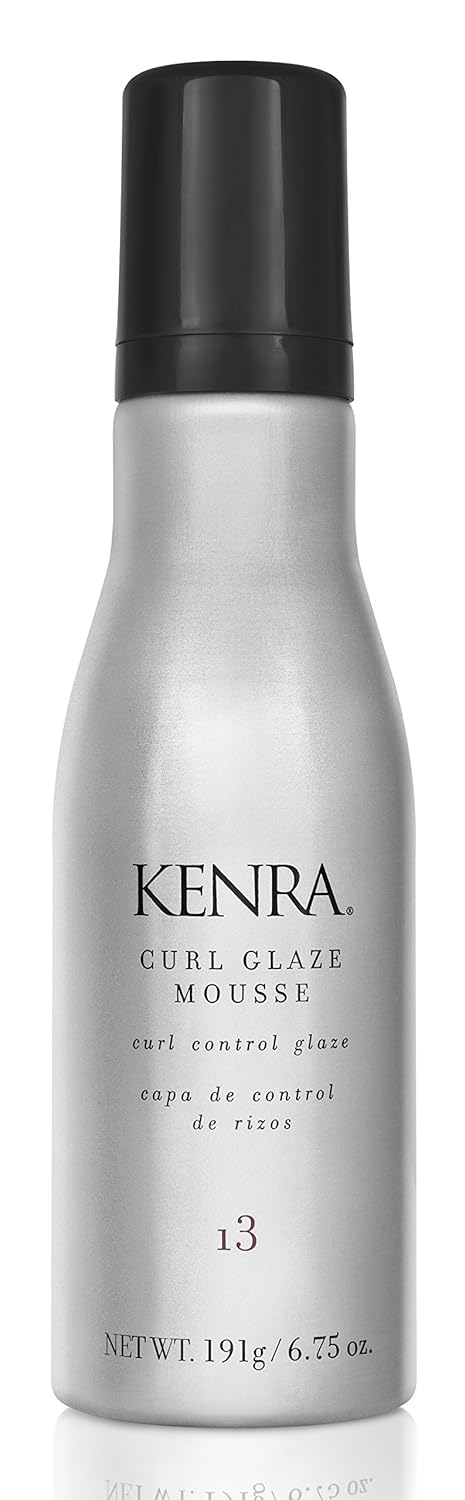 Kenra Curl Glaze Mousse 13 | Curl Control Glaze | Provides Frizz Control & Humidity Resistance | All Hair Types