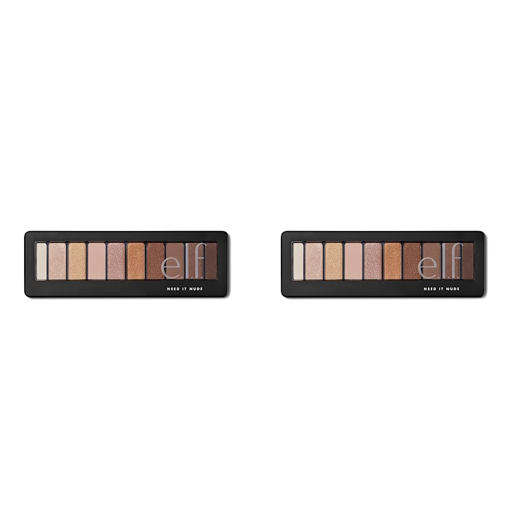 e.l.f. Need It Nude Eyeshadow Palette(New) (Pack of 2)