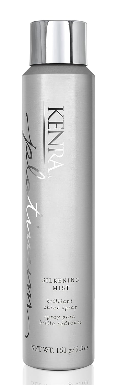 Kenra Platinum Silkening Mist | Brilliant Shine Spray | Smooths Flyaways, Detangles and Tames Frizz | Humidity Protection | All Hair Types
