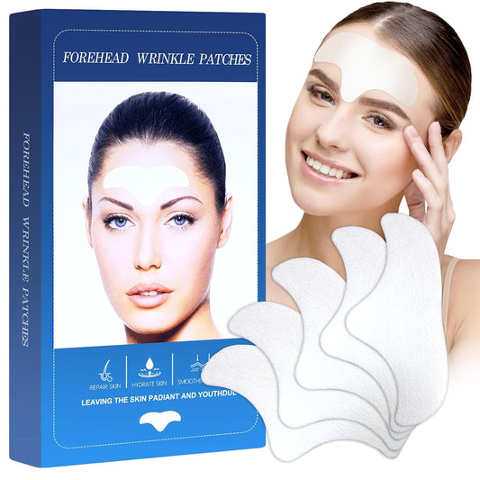 Zravideed Forehead Wrinkle Patches 12pcs - Anti Wrinkle Patches with Hydrolyzed Collagen And Vitamin E, Face Tape for Wrinkles Forehead Wrinkles Care to Smooth Fine Lines & Wrinkles
