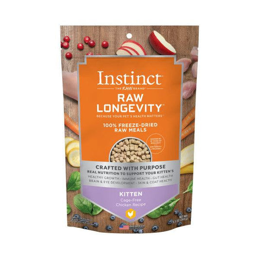 Instinct® Raw Longevity™ 100% Freeze-Dried Raw Meals Cage-Free Chicken Recipe for Kitten