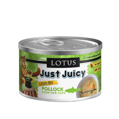 Lotus Cat Just Juicy Pollock Stew 2.5Oz