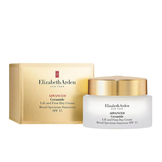 Elizabeth Arden Advanced Ceramide Lift and Firm Face Moisturizer, with Broad Spectrum Sunscreen, SPF 15, 1.7 fl. oz