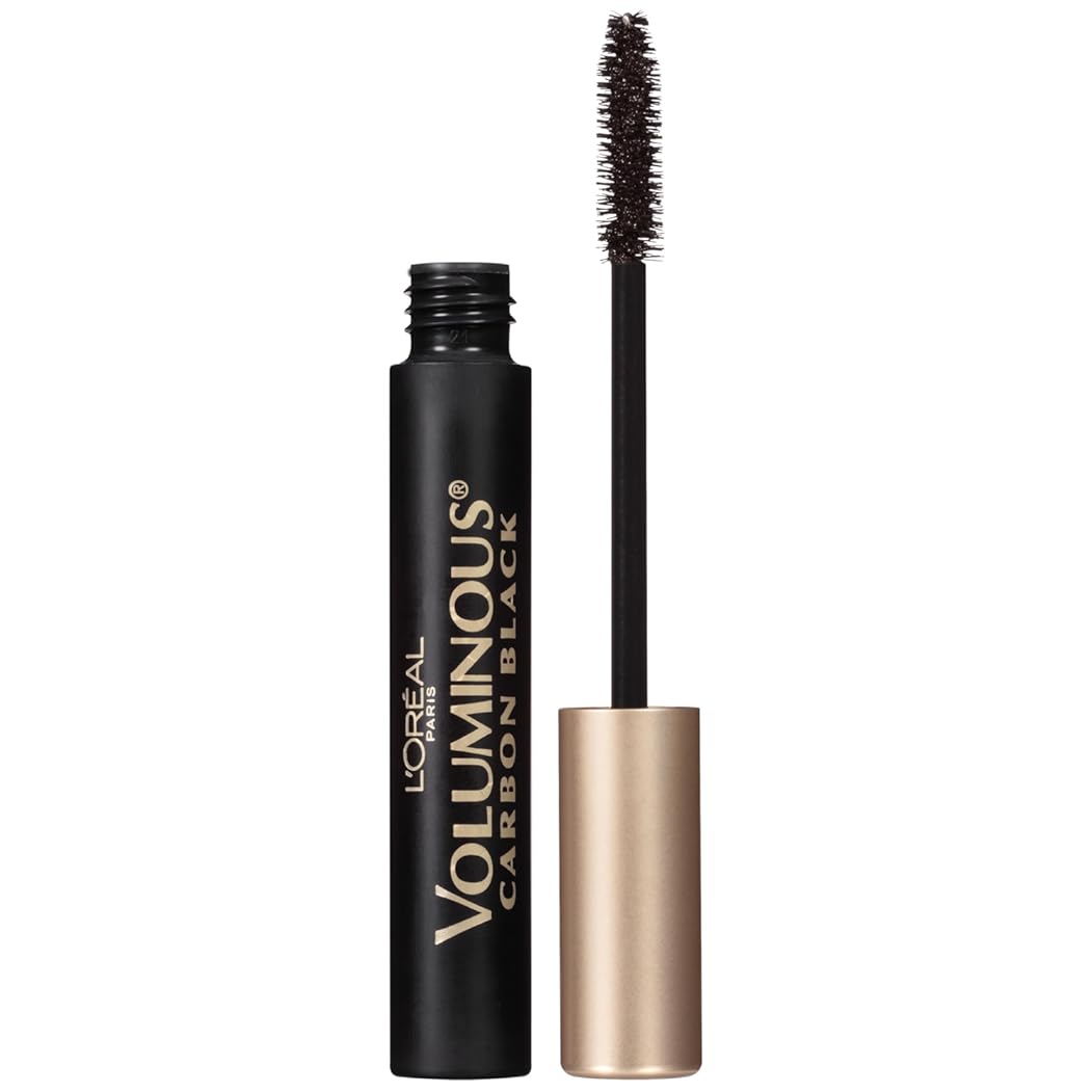 LÕOreal Paris Makeup Voluminous Original Volume Building Waterproof Mascara, Carbon Black, 0.23 Fl Oz