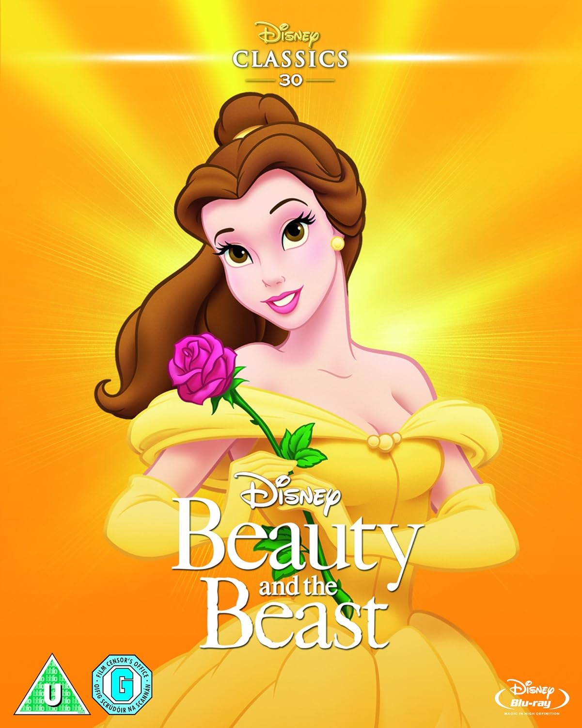 Beauty And The Beast (1991) (Limited Edition Artwork Sleeve) [Blu-ray] [Region Free]