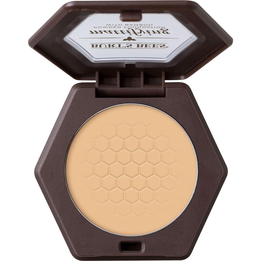 BurtÕs Bees 100% Natural Mattifying Powder Foundation, Bare - 0.3 Ounce