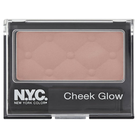 N.Y.C. New York Color Smooth Skin Single Pan Blush, Central Park Pink 655B