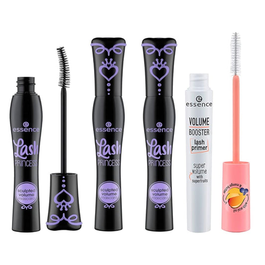 Lash Princess Sculpted Volume Mascara 3-Pack & Volume Booster Lash Primer Mascara Bundle
