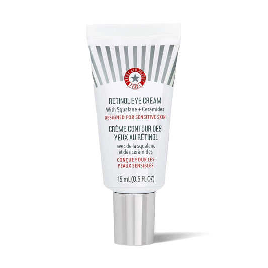 First Aid Beauty Retinol Eye Cream with Squalane + Ceramides Ð Visibly Smooths Fine Line & Wrinkles Around the Eyes Ð 0.5 oz.