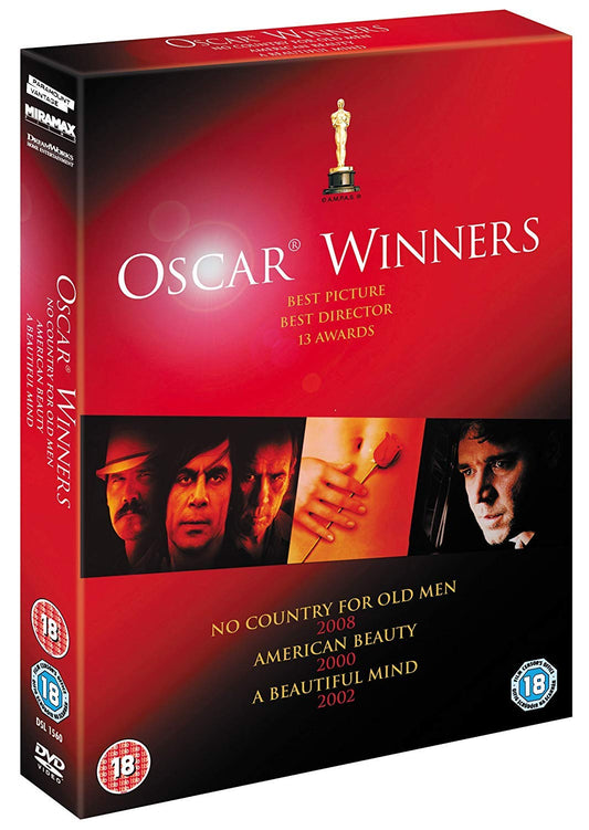 No Country For Old Men, American Beauty, A Beautiful Mind [Import anglais]