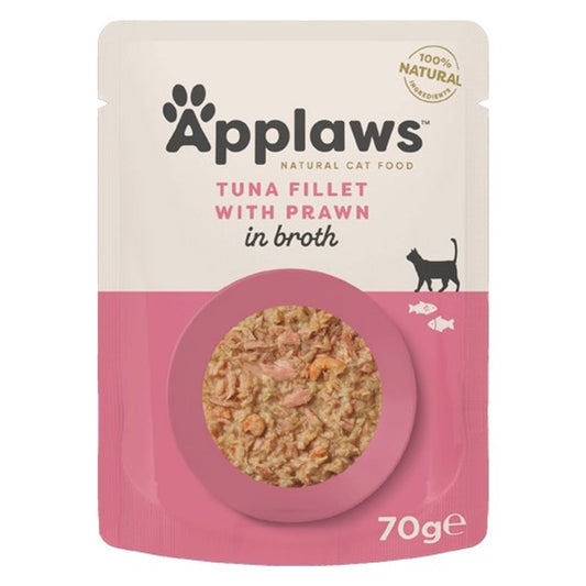 Applaws Tuna Fillet with Prawn Pouches