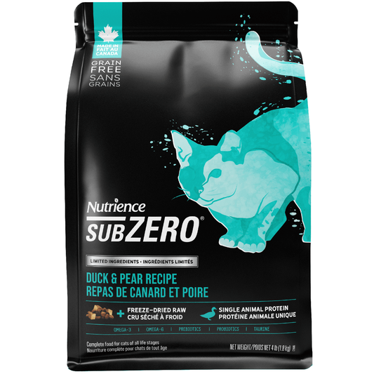 Nutrience Grain Free SubZero Duck & Pear Limited Ingredient Cat Food
