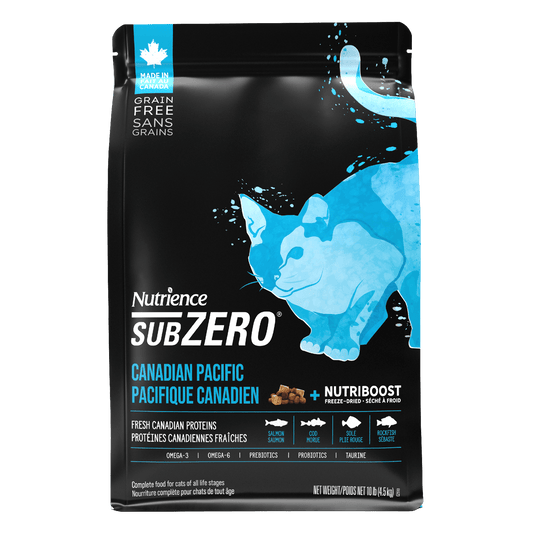 Nutrience Grain Free Cat Food SubZero Canadian Pacific