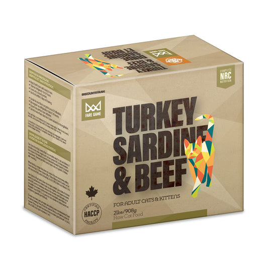 Fare Game – Turkey and Sardines with Beef – 2 lb
