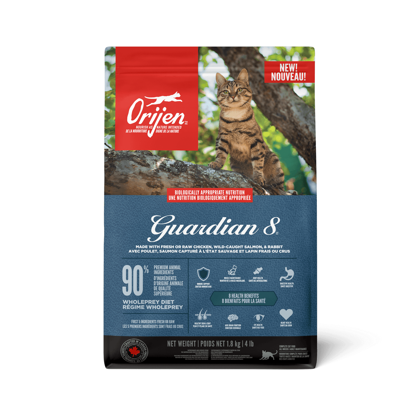 Orijen Guardian 8 Dry Cat Food Recipe