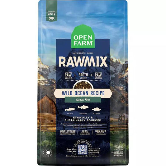 Open Farm Wild Ocean Grain-Free RawMix for Cats